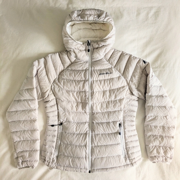 Eddie Bauer Jackets & Blazers - *EDDIE BAUER* First Ascent Stormdown 800 Down Jacket Beige WINDPROOF  Medium